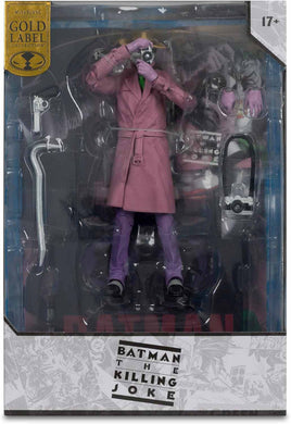DC Multiverse The Killing Joke 7 Inch Action Figure Cover Recreation Exclusive - The Joker Gold Label