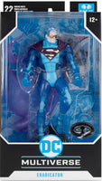 DC Multiverse The Return of Superman 7 Inch Action Figure Exclusive - Blue Energy Eradicator Platinum