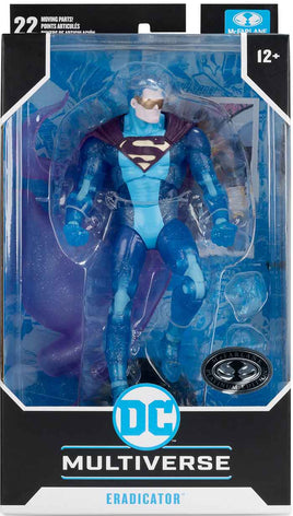 DC Multiverse The Return of Superman 7 Inch Action Figure Exclusive - Blue Energy Eradicator Platinum