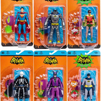 DC Retro Batman 1966 6 Inch Action Figure Wave 8 - Set of 6