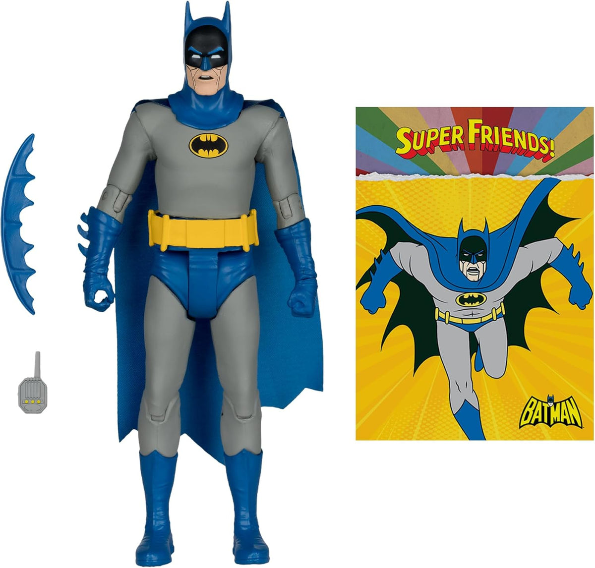 DC Retro Super Friends 6 Inch Action Figure Wave 2 - Batman| Cmdstore.ca