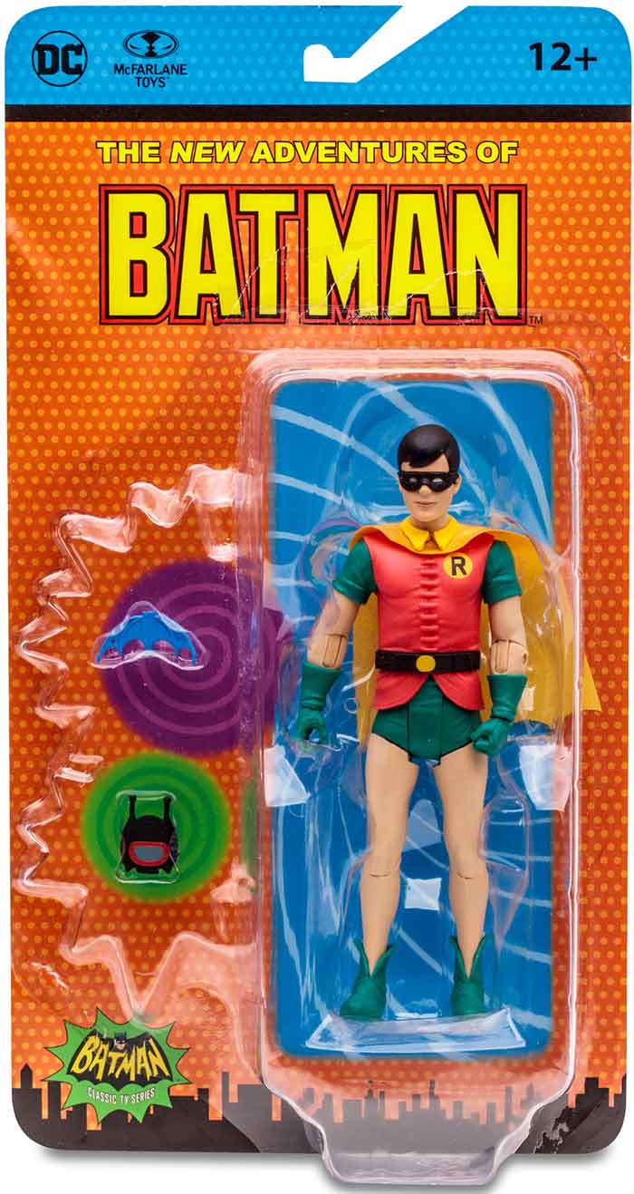 DC Retro The New Adventures of Batman 6 Inch Action Figure Series 1 - Robin