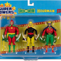 DC Super Powers 4 Inch Action Figure 3-Pack - (Green Lantern - Hourman - Starman)