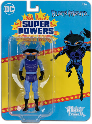 DC Super Powers 4 Inch Action Figure Wave 10 Crowdfunded Exclusive - Black Manta Purple Suit
