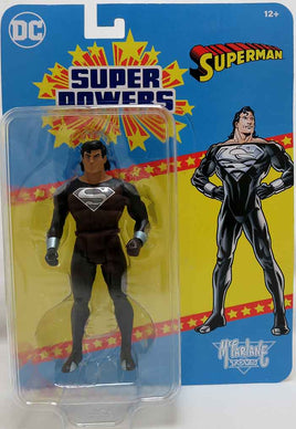 DC Super Powers 4 Inch Action Figure Wave 10 - Black Suit Superman