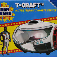 DC Super Powers 4 Inch Scale Vehicle Figure Wave 11 - T-Craft with Mister Terrific
