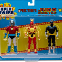DC Super Powers 4 Inch Action Figure Wave 5 Box Set - (Peacemaker - Judo Master - Vigilante)