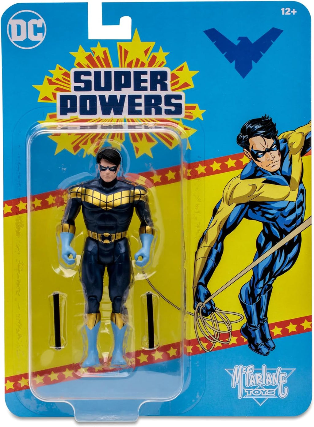 DC Super Powers 4 Inch Action Figure Wave 5 - Nightwing (Knightfall Gold Belt)