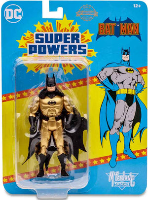 DC Super Powers 5 Inch Action Figure Wave 6 - Batman Gold Variant