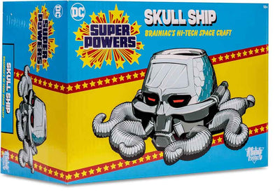 DC Super Powers 4 Inch Scale Vehicle Figure Wave 7 - Skull Ship Brainiac's Hi-Tech Space Craft