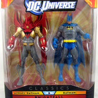 DC Universe 6 Inch Action Figure Knightfall - Azrael Batman & Batman