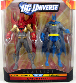 DC Universe 6 Inch Action Figure Knightfall - Azrael Batman & Batman