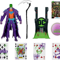 DC Multiverse Dark Knights Death Metal 7 Inch Action Figure Exclusive - Jokerized Batman Gold Label