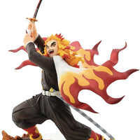 Demon Slayer Kimetsu No Yaiba 10 Inch Statue Figure 1/8 Scale - Kyojuro Rengoku