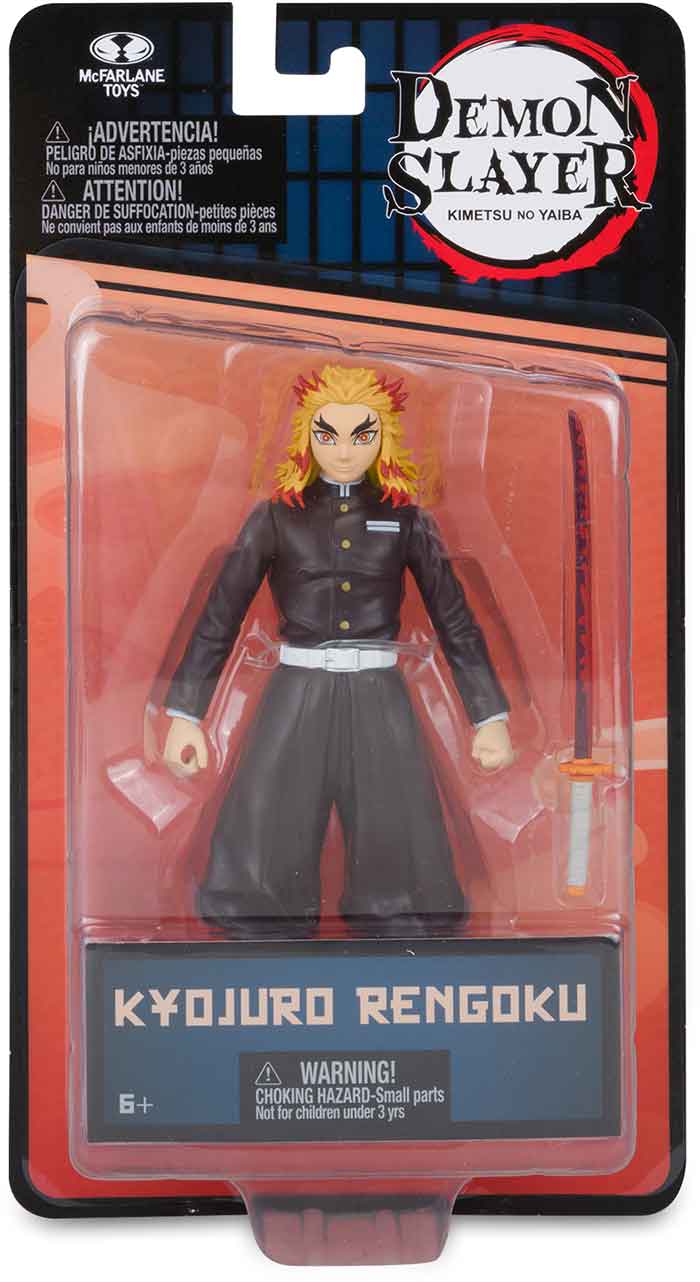 Demon Slayer Kimetsu No Yaiba 5 Inch Action Figure Basic Wave 2 - Kyojuro Rengoku