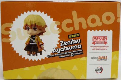 Demon Slayer Kimetsu No Yaiba 4 Inch Action Figure Nendoroid Swacchao - Zenitsu Agatsuma