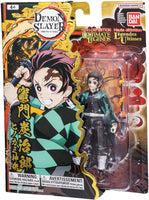Demon Slayer Kimetsu No Yaiba 5 Inch Action Figure Ultimate Legends - Tanjiro Kamado Hinokami Kagura