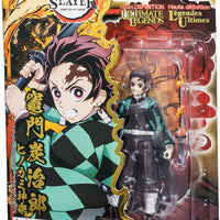 Demon Slayer Kimetsu No Yaiba 5 Inch Action Figure Ultimate Legends - Tanjiro Kamado Hinokami Kagura