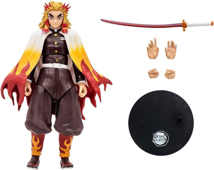 Demon Slayer Kimetsu No Yaiba 7 Inch Action Figure Wave 3 - Kyujuro Rengoku