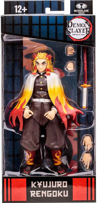 Demon Slayer Kimetsu No Yaiba 7 Inch Action Figure Wave 3 - Kyujuro Rengoku