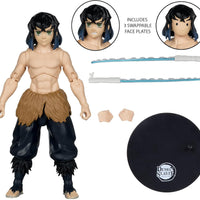 Demon Slayer Kimetsu No Yaiba 7 Inch Action Figure Wave 5 - Inosuke Hashibira (Unmasked)
