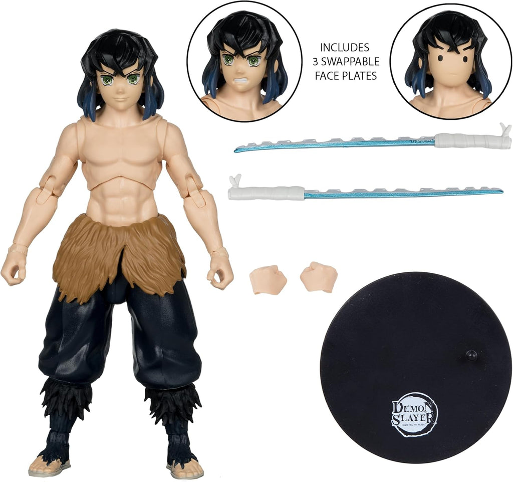 Demon Slayer Kimetsu No Yaiba 7 Inch Action Figure Wave 5 - Inosuke Ha ...