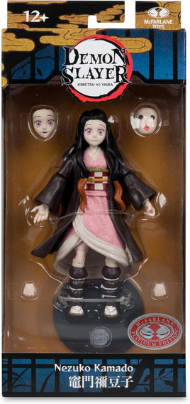 Demon Slayer Kimetsu No Yaiba 7 Inch Action Figure Wave 7 Exclusive - Nezuko Kamado Red Platinum