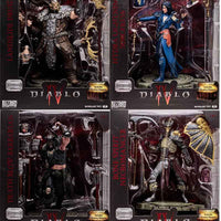 Diablo IV 7 Inch Static Figure Common Wave 1 - Set of 4 (Common)