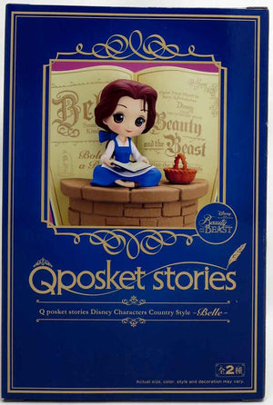 Disney Characters Q-Posket 3.75 Inch Static Figure Stories - Country Style Belle Version A