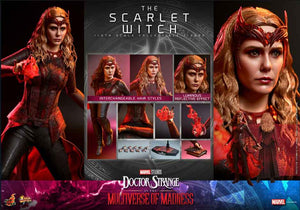 Doctor Strange in the Multiverse of Madness Movie Masterpiece Action Figure 1 6 The Scarlet Witch 28 cm