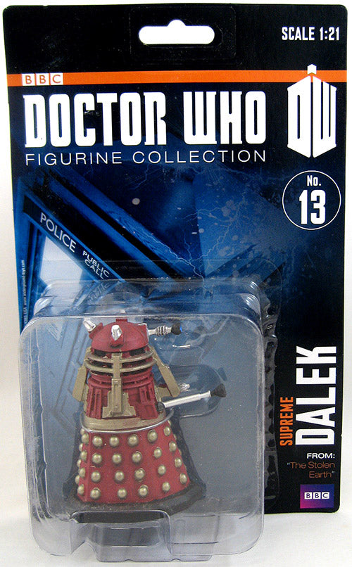 Doctor Who Inch Metallic Figure Red Supreme Dalek #13