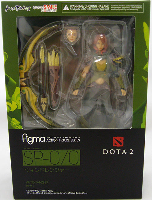 DOTA 2 6 Inch Action Figure Figma Series - Wind Ranger | Cmdstore.ca