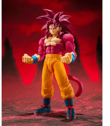 Dragonball Daima 6 Inch Action Figure S.H. Figuarts Exclusive - Son Goku Super Saiyan 4