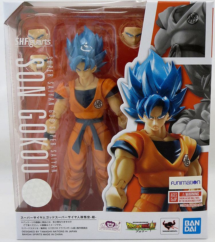 Dragon Ball Super Super Saiyan God Super Saiyan Goku S.H. Figuarts