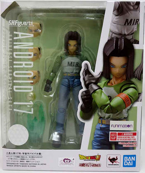 Dragonball Super 6 Inch Action Figure S.H. Figuarts Exclusive - Android 17 Universe Survival Saga