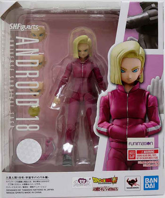 Dragonball Super 6 Inch Action Figure S.H. Figuarts Exclusive - Android 18 Universe Survival Saga