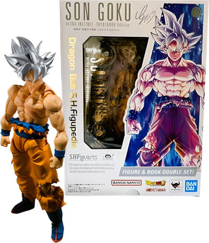 Dragonball Super 6 Inch Action Figure S.H. Figuarts Exclusive - Ultra Instinct Son Goku Toyotarou Edition