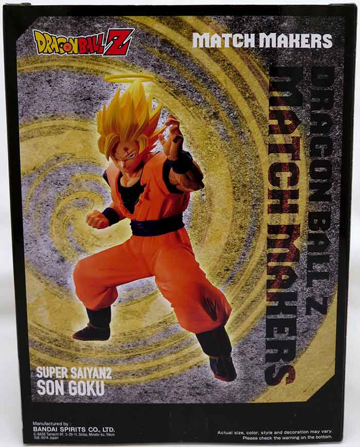 Dragonball Z 5 Inch Static Figure Match Makers - Super Saiyan 2 Goku