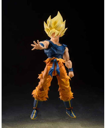 Dragonball Z 6 Inch Action Figure S.H. Figuarts Exclusive - Super Saiyan Son Goku Fighter Of Rage