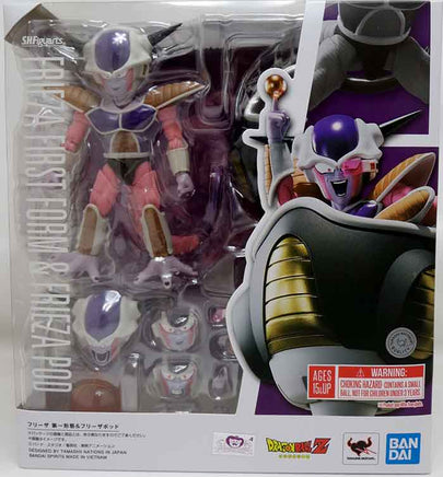 Dragonball Z 6 Inch Action Figure S.H. Figuarts - Frieza First Form & Frieza Pod Reissue