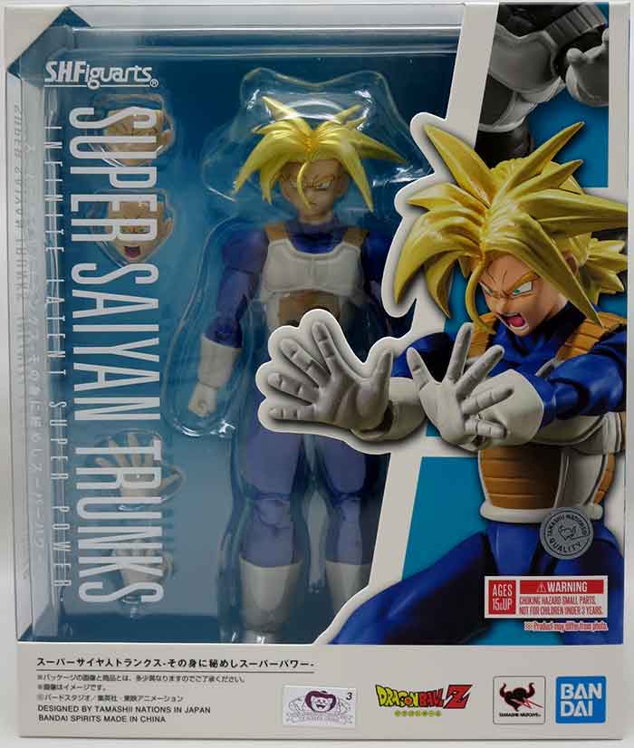 Dragonball Z 6 Inch Action Figure S.H. Figuarts - Infinite Latent Super Power SS Trunks