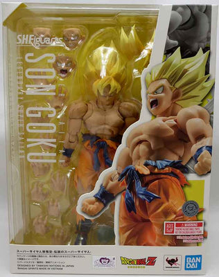 Dragonball Z 6 Inch Action Figure S.H. Figuarts - Legendary Super Saiyan Son Goku Reissue