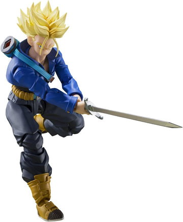 Dragonball Z 6 Inch Action Figure S.H. Figuarts - Super Saiyan Trunks The Boy from The Future Reissue
