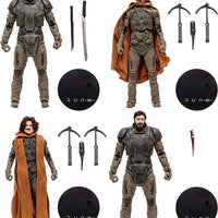 Dune Movie 2 7 Inch Action Figure Box Set Exclusive - 4-Pack (Gurney - Paul - Shani - Stilgar) Gold Label