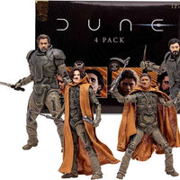 Dune Movie 2 7 Inch Action Figure Box Set Exclusive - 4-Pack (Gurney - Paul - Shani - Stilgar) Gold Label