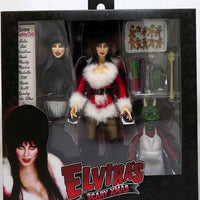 Elvira 8 Inch Action Figure Clothed Series - Elvira's Very Scary Xmas