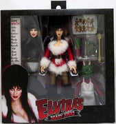 Elvira 8 Inch Action Figure Clothed Series - Elvira's Very Scary Xmas