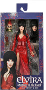 Elvira Mistress of the Dark 8 Inch Action Figure Clothed Series - Elvira Red Fright and Boo