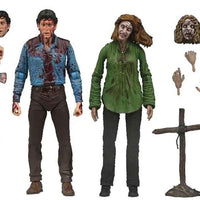 Evil Dead 7 Inch Action Figure Ultimate 2-Pack - Bloody Ash & Cheryl Williams