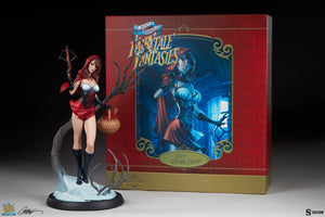 Fairytale Fantasies J. Scott Campbell 19 Inch Statue Figure - Red Riding Hood Sideshow 200552